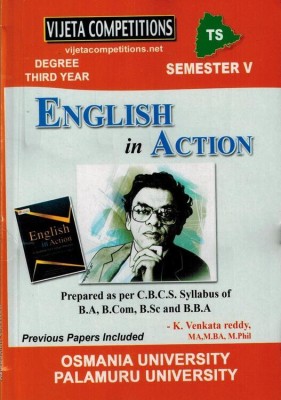 Telangana State Osmania University Degree Third Year Sem V - English In Action(Paperback, K Venkata Redy)