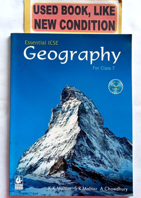 Essential Icse Geography Class-7(Old Book)(Paperback, KIRAN KUMAR MALTIAR, AMRITA CHOWDHURY)