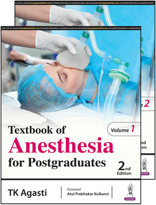 Textbook Of Anesthesia For Postgraduates (2 Volumes)(Paperback, TK AGASTI)