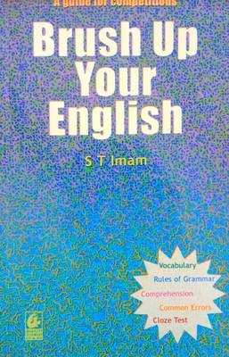 Brush Up Your English (For All Competitive Examination) {vocabulary, Rules Of Grammar, Comprehension, Common Errors, Cloze Test}(Paperback, ST mam)