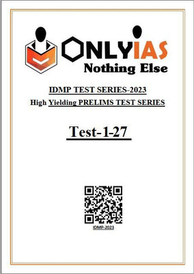 IDMP Prelims Only IAS 1 To 27 Test Series With Model Answers In English 2023(Paperback, Only IAS)