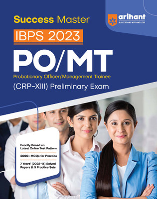 Arihant Success Master IBPS Bank PO/MT Pre Exam Guide 2023 Seventh Edition(Paperback, Piyush kaushik , Amit Tanwar , Abhishek jain)