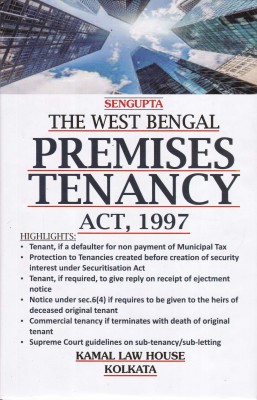 Sengupta The West Bengal Premises Tenancy Act 1997, By S. P. Sen Gupta(Hardcover, S. P. SEN GUPTA)