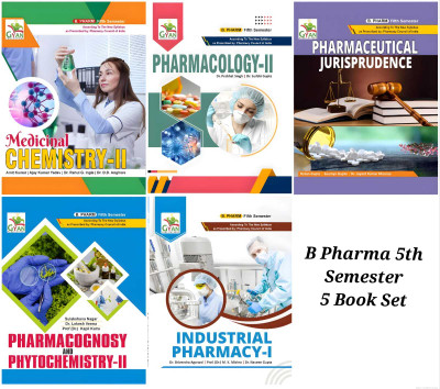 BestSellio Books | B Pharm 5th Semester 5-In-1 Textbook Set PCI Syllabus(Paperback, Dr Shivendra Agarwal, Dr Arun Kumar)
