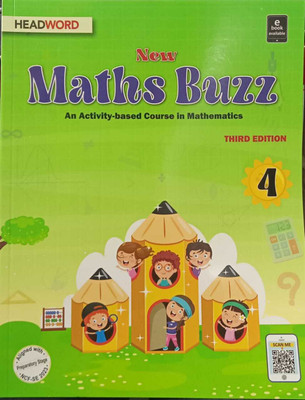 Headword New Maths Buzz For Class 4(PAPERPACK, REEMA MITHWANI)