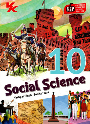 VK Social Science For Class-10(Paperback, Yashpal Singh, Sunita Saini)