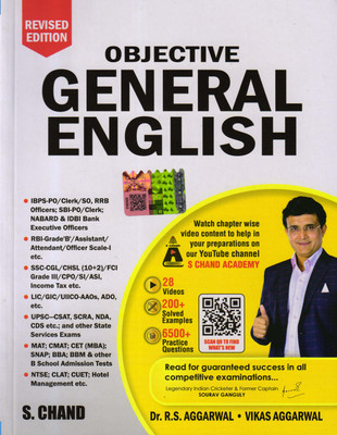 S. Chand, OBJECTIVE GENERAL ENGLISH(Paperback, Dr. R.S. Aggarwal, VIKAS AGGARWAL)