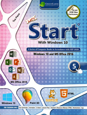 Let's Start With Windows 10 For Icse Class - 5(Paperback, GEETANJALI SEHGAL)