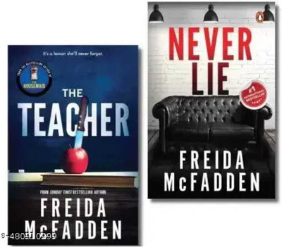 Never Lie,& The Teacher [ Paperback ] Freida McFadden Books Collection(Paperback, Freida McFadden)