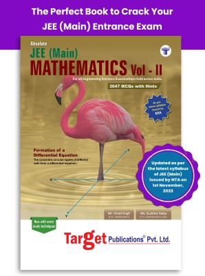 JEE Maths Book | JEE Main Absolute Mathematics Book | Vol 2 | Engineering Exam Preparation | Chapterwise MCQ And Previous Years Question With Solution | IIT JEE Mains And Advanced(Paperback, Target Publications)