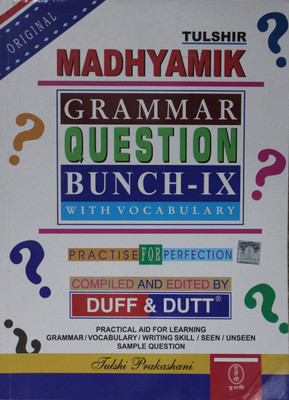 Tulshi Prakashani Grammar Question Bunch Class-9(paper, Duff & Dutt)