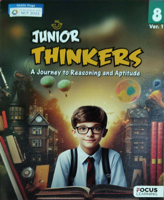 Junior Thinkers A Journey To Reasoning And Aptitude Class 8(Pepper back, Hrithik Aggarwal)