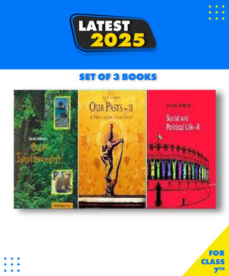Combo Of 3 Books Of SOCIAL SCIENCE For Class 7 NCERT( HISTORY, GEOGRAPHY, CIVIICS)(Paperback, NCERT)