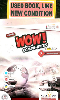 WOW COMPU-BYTES Class-7 (Old Book)(Paperback, Editorial)