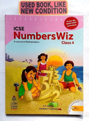 ICSE NumbersWiz Class-4 (Old Book)(Paperback, S.K. Gupta, Anubhuti Gangal)