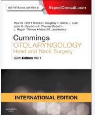 Cumming Otolaryngology Head And Neck Surgery 6 Edition Volume 1 International Edition(Paperback, unknown)