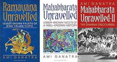 Ramayana Unravelled + Mahabharata Unravelled - I & II (3 Books)(Paperback, Ami Ganatra)