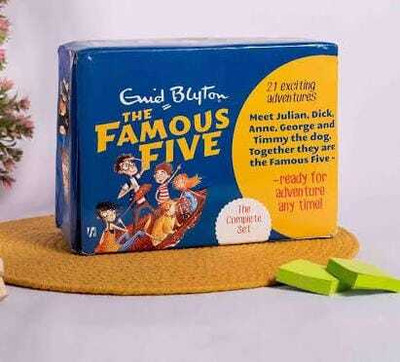 Famous Five Complete Box Set Of 21 Titles(Paperback, Enid Blyton)