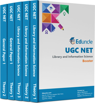 NTA UGC NET/SET/JRF Library And Information Science Book For Paper 1 & 2 (Set Of 5 Books)- Latest Edition By Eduncle(Paperback, Eduncle)