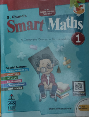 S. Chand's Smart Maths 1 A Complete Course In Mathematics(Paperback, Sheela Khandelwal)