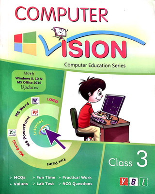 Computer Vision Computer Education Series Class 3(Paperback, CHITRA GOEL)