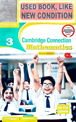 Cambridge Connection Mathematics Class-3(Old Book)(Paperback, DE PEDAGOGICS, SHAIBAL MITRA)