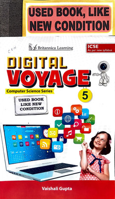 Icse Digital Voyage Computer Science Series Class-5(Old Book)(Paperback, VAISHALI GUPTA)