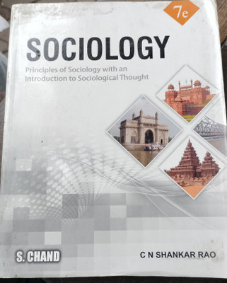 Sociology(Paperback, C N SHANKAR RAO)
