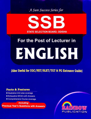 Ssb English For The Post Of Lecture In English Also Useful For Ugc/net/slet/tgt And Pg Entrance Guide 2024 Rainbow Publication(Paperback, Rainbow Group Of Writers)
