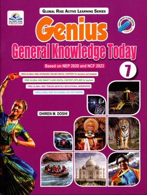 Genius General Knowledge Today For Cbse Class - 7(Paperback, DHIREN M DOSHI)