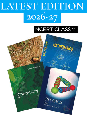 NCERT Class - 11th Physics Part - 1 & Part - 2, Chemistry Part - 1 & Part - 2 , Maths, Biology (PCMB) Pack Of 06 UPDATED & LATEST EDITION 2026-27 (Paperback, NCERT)(Paperback, NCERT) NCERT Class - 11th Physics Part - 1 & Part - 2, Chemistry Part - 1 & Part - 2 , Maths, Biology (PCMB) Pack Of 06 UPDATED & LATEST EDITION 2026-27 (Paperback, NCERT)(Paperback, NCERT)
