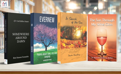 4 Bestselling Book Combo For Poetry Lovers | Compilation Of 250+ Poems | Connect With Inner You | Deep Reflections & Realizations(Paperback, Rita Fernandez, Vishweshwer P, Deepika C., Dr. Paramita Mukherjee)