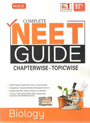 Mtg Complete Neet Guide Chapterwise Topicwise Biology(Paperback, MTG EXPERT TEAM)