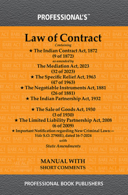 PROFESSIONAL's Law Of Contract(Paperback, Professional Ed team)