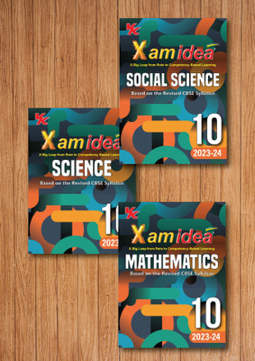 Xam Idea Social Science , Science And Mathematics Class 10 Book (Pack Of 3) | CBSE Board | Chapterwise Question Bank | Based On Revised CBSE Syllabus | NCERT Questions Include | 2023-24 Exam(Paperback, XAM Idea Editorial Board) Xam Idea Social Science , Science And Mathematics Class 10 Book (Pack Of 3) | CBSE Board | Chapterwise Question Bank | Based On Revised CBSE Syllabus | NCERT Questions Include | 2023-24 Exam(Paperback, XAM Idea Editorial Board)