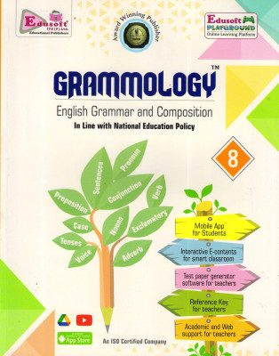 GRAMMOLOGY English Grammar And Composition - 8 (In Line With National Education Policy)(Paperback, GAGAN AGARWAL)
