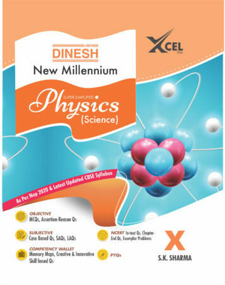 DINESH New Millennium Super Simplified PHYSICS Class 10 (2022-2023 Session) (DINESH PUBLICATIONS, S. K. SHARMA)(Paperback, sk sharma)