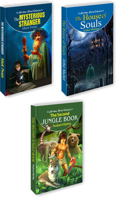 The Mysterious Stranger, The House Of Souls, The Second Jungle Book | Set Of 3 All Time Great Classics By Sawan(Paperback, Manoj Publications Editorial Board)