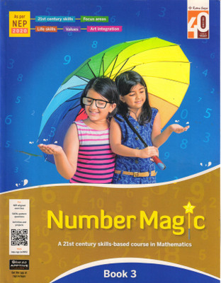 Number Magic Book - 3 (A 21st Century Skills-Based Course In Mathematics)(Paperback, SUNITA ARORA)
