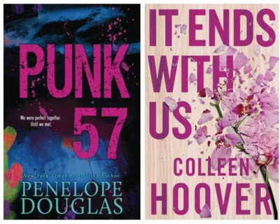Its End With Us + Punk 57 (Paperback, COLLEEN HOOVER + Douglas Penelope) (Paperback, COLLEEN HOOVER, Douglas Penelope)(Paperback, COLLEEN HOOVER, Douglas Penelope))