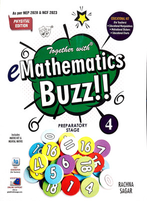 Together With Mathematics Buzz For Class 4 (PREPARATORY STAGE)(Paperback, MRS NEERU MADHURI PARTI)