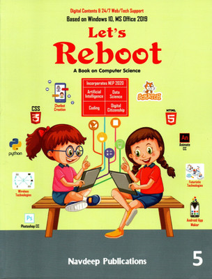 Navdeep, Let's Reboot(A Book On Computer Science) Class - 5(Paperback, ARUN SONI, Dr. SABHYATA SONI)
