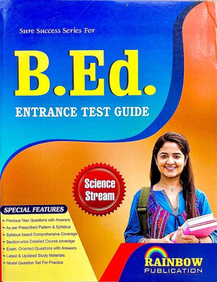 Odisha B.Ed. Science Stream ENTRANCE TEST GUIDE 2024 Rainbow Publication(Paperback, Odia, Rainbow Group Of Writers)
