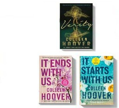 Must Read Romantic 3 Books Combo Set Verity & It Start With Us & It End With Us ( English, Pack 3)(Paperback, Colleen Hoover)