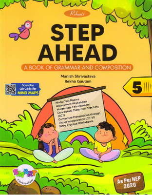 Rohan's STEP AHEAD Class - 5 (A Book Of Grammar And Composition)(Paperback, Manish Shrivastava, Rekha Gautam)