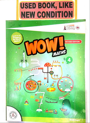 WOW MATHS Class-4 (Old Book)(Paperback, Shruti Chopra)