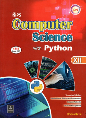 Kips Computer Science With Python For CBSE, Class-XII(Paperback, Chetna Goyal)