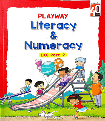 Playway Literacy & Numeracy LKG Part 2(Pepper back, Vinita Khanna)