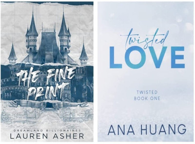 The Fine Print & Twisted Love Set Of 2(Paperback, Ana Huang, Lauren Asher)