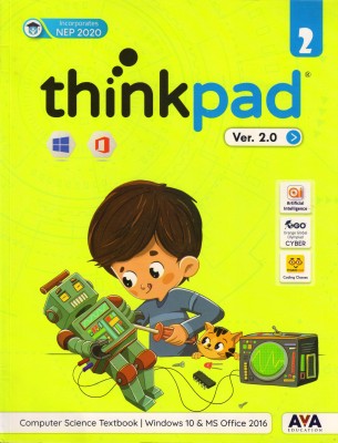 Thinkpad Ver. 2.0 Class - 2 (Computer Science Textbook | Windows 10 & Ms Office 2016)(Paperback, Team AVA)